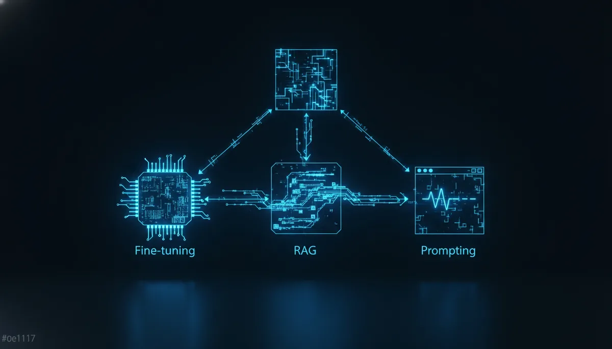 Fine-tuning vs RAG vs prompting : quelle approche choisir ?